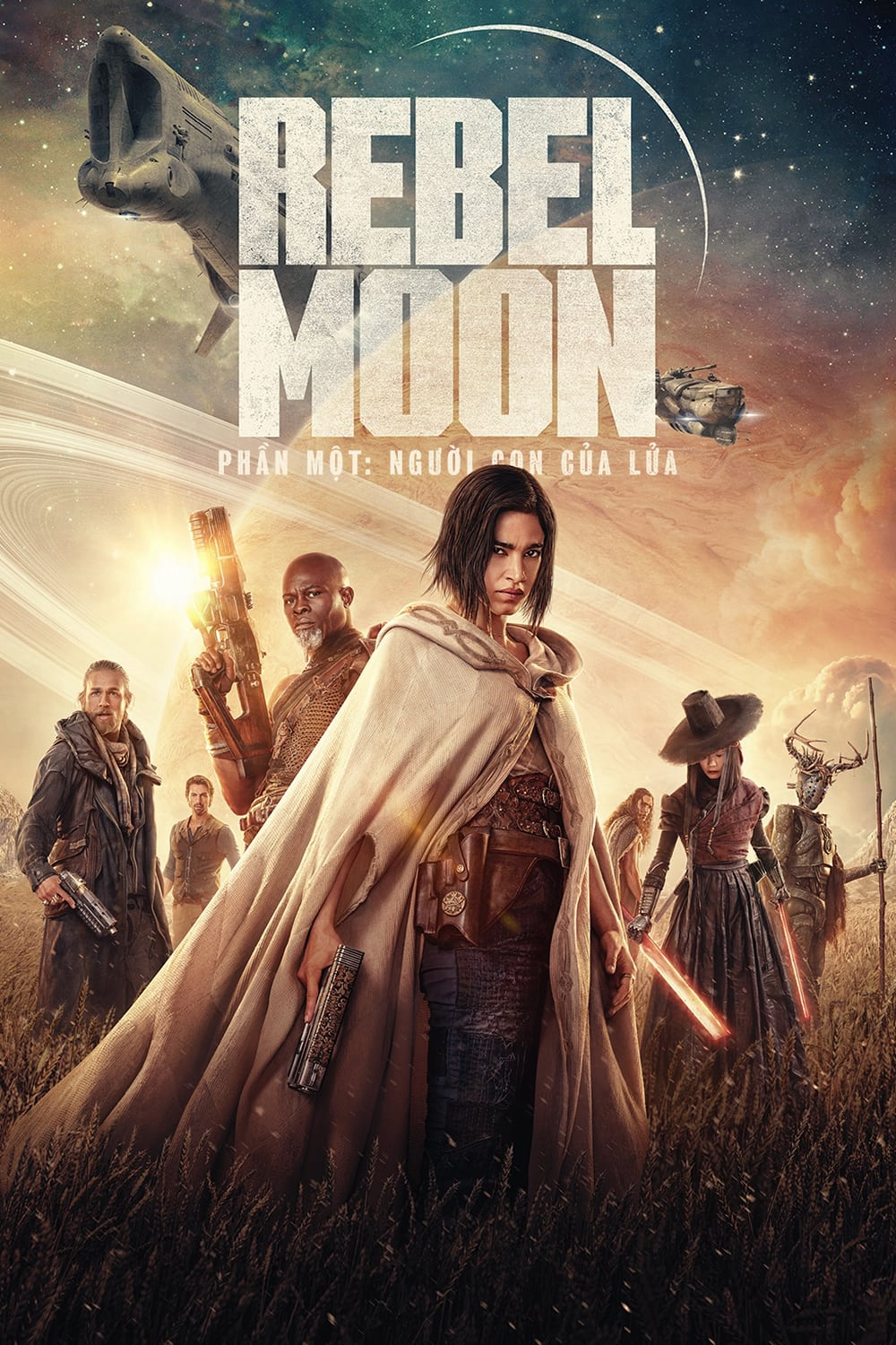 Poster Phim Rebel Moon – Phần một_ Phiên bản đạo diễn (Rebel Moon - Part One: A Child of Fire)