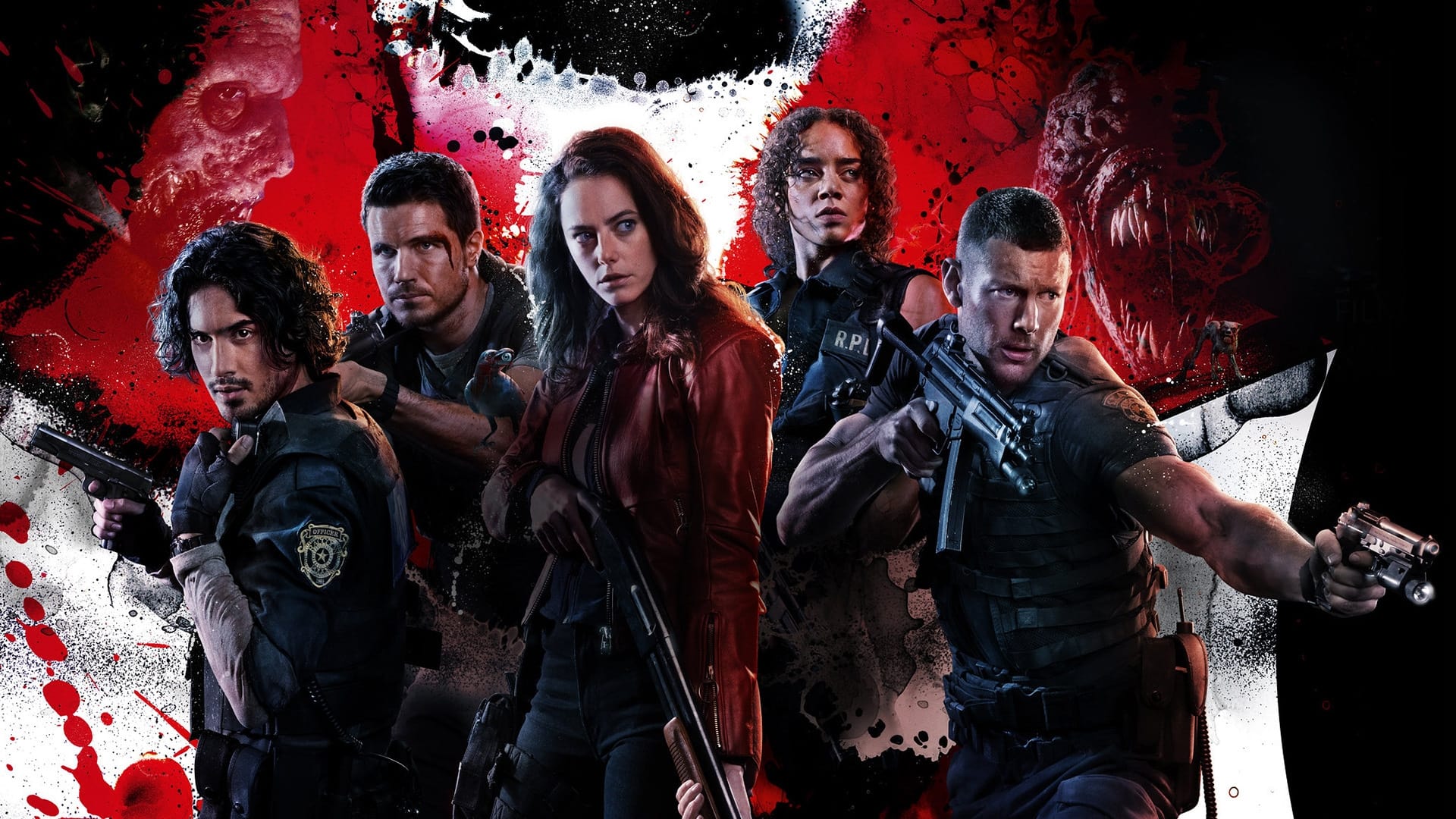 Poster Phim Resident Evil: Quỷ Dữ Trỗi Dậy (Resident Evil: Welcome to Raccoon City)