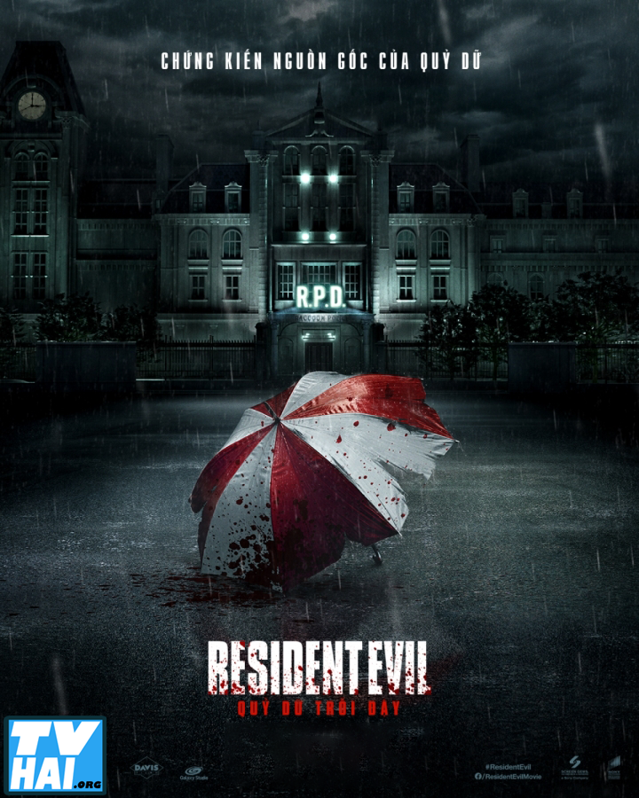 Poster Phim Resident Evil: Quỷ Dữ Trỗi Dậy (Resident Evil: Welcome to Raccoon City)