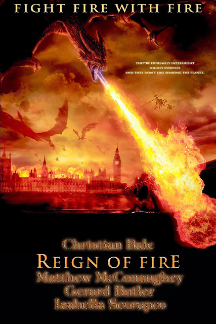 Poster Phim Rồng Lửa (Reign of Fire)