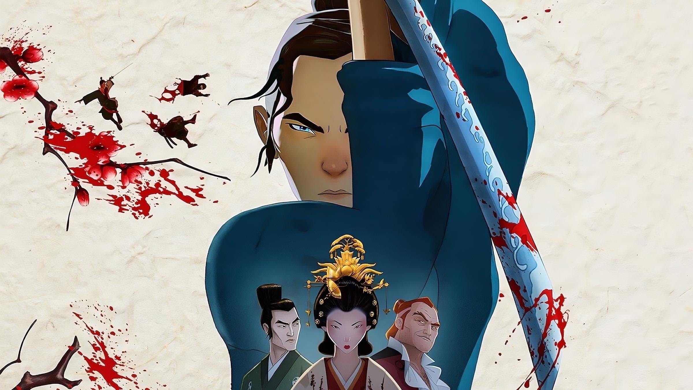 Poster Phim Samurai Mắt Xanh (Blue Eye Samurai)