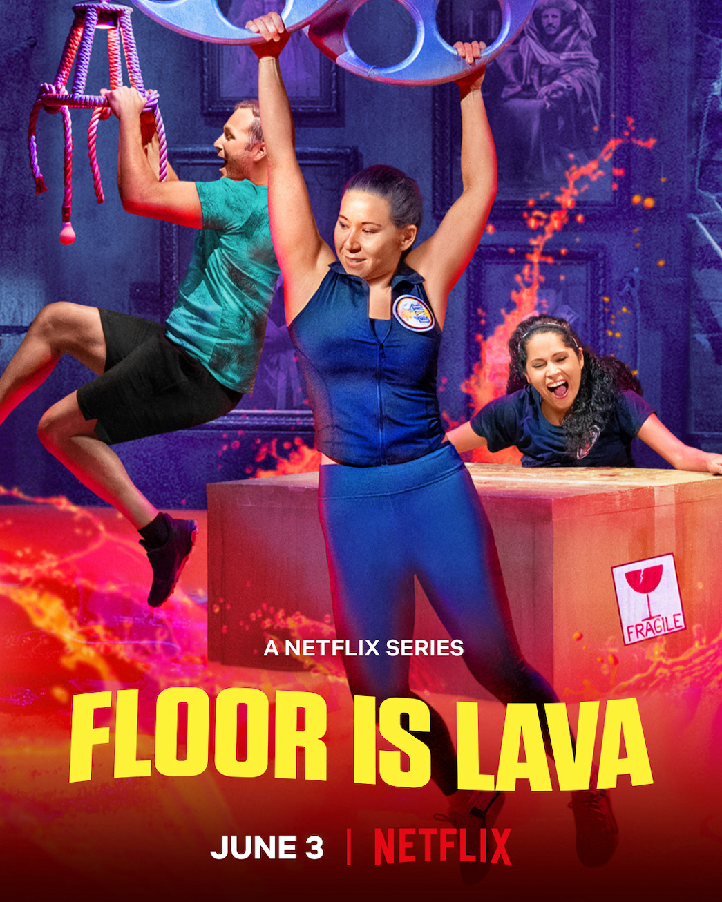 Poster Phim Sàn dung nham (Phần 2) (Floor Is Lava (Season 2))