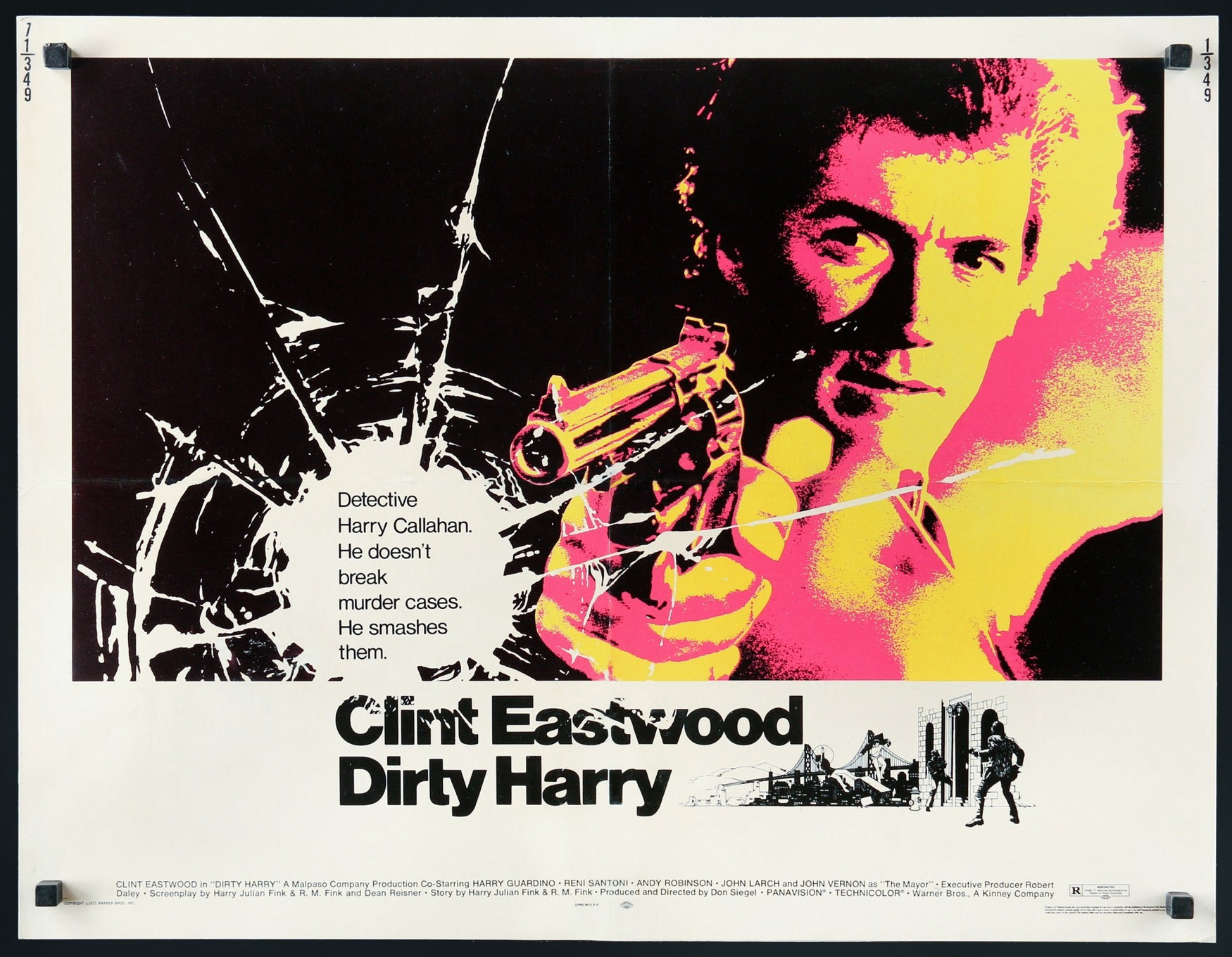 Poster Phim Sát Nhân Bọ Cạp (Dirty Harry)
