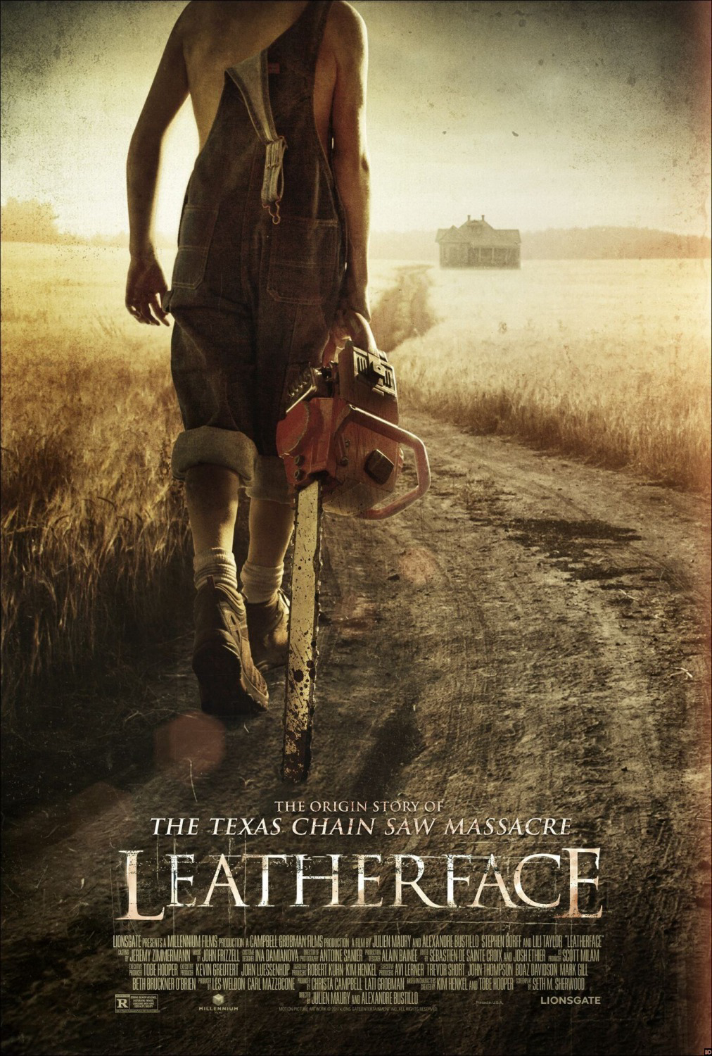 Poster Phim Sát Nhân Mặt Quỷ (Leatherface)