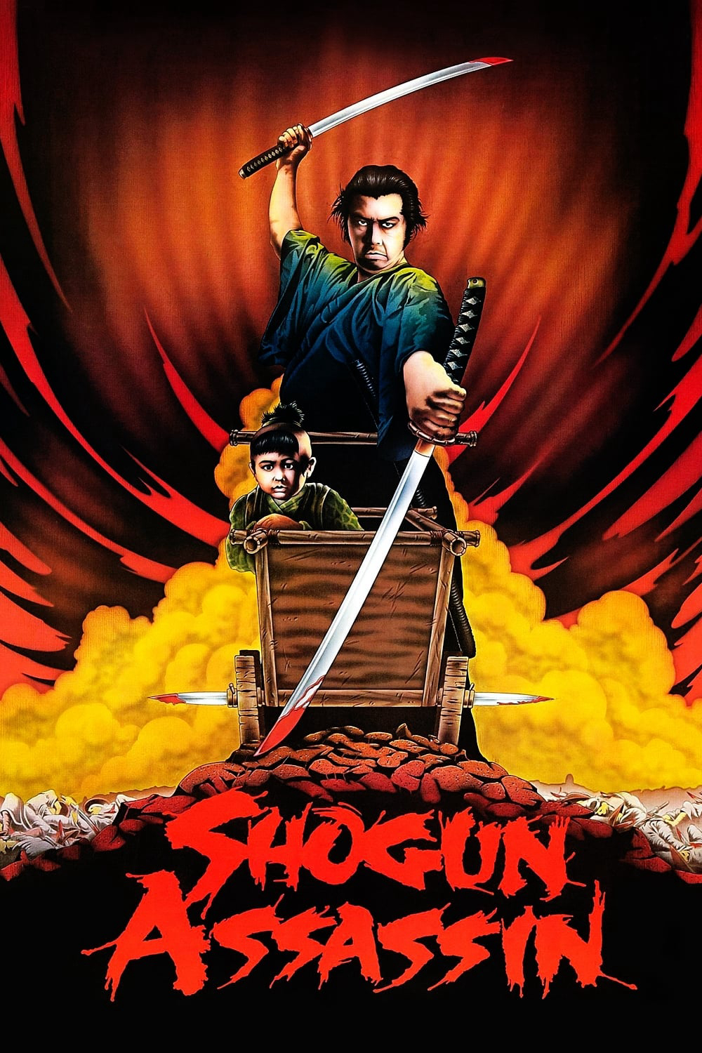 Poster Phim Sát Thủ Bồng Con (Shogun Assassin)