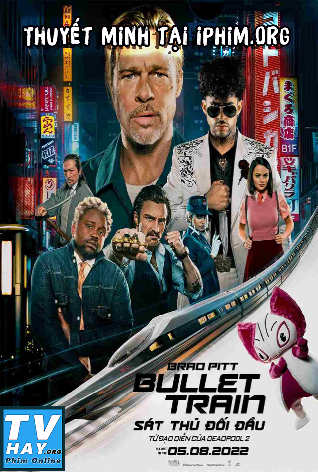 Poster Phim Sát Thủ Đối Đầu (Bullet Train)