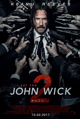 Poster Phim Sát Thủ John Wick 2 (John Wick: Chapter 2)