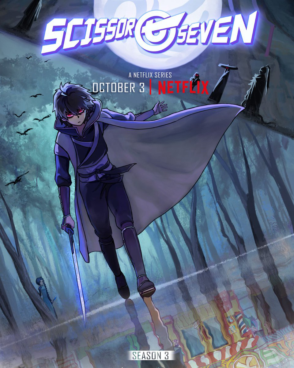 Poster Phim Sát thủ lưỡi kéo (Phần 3) (Scissor Seven (Season 3))