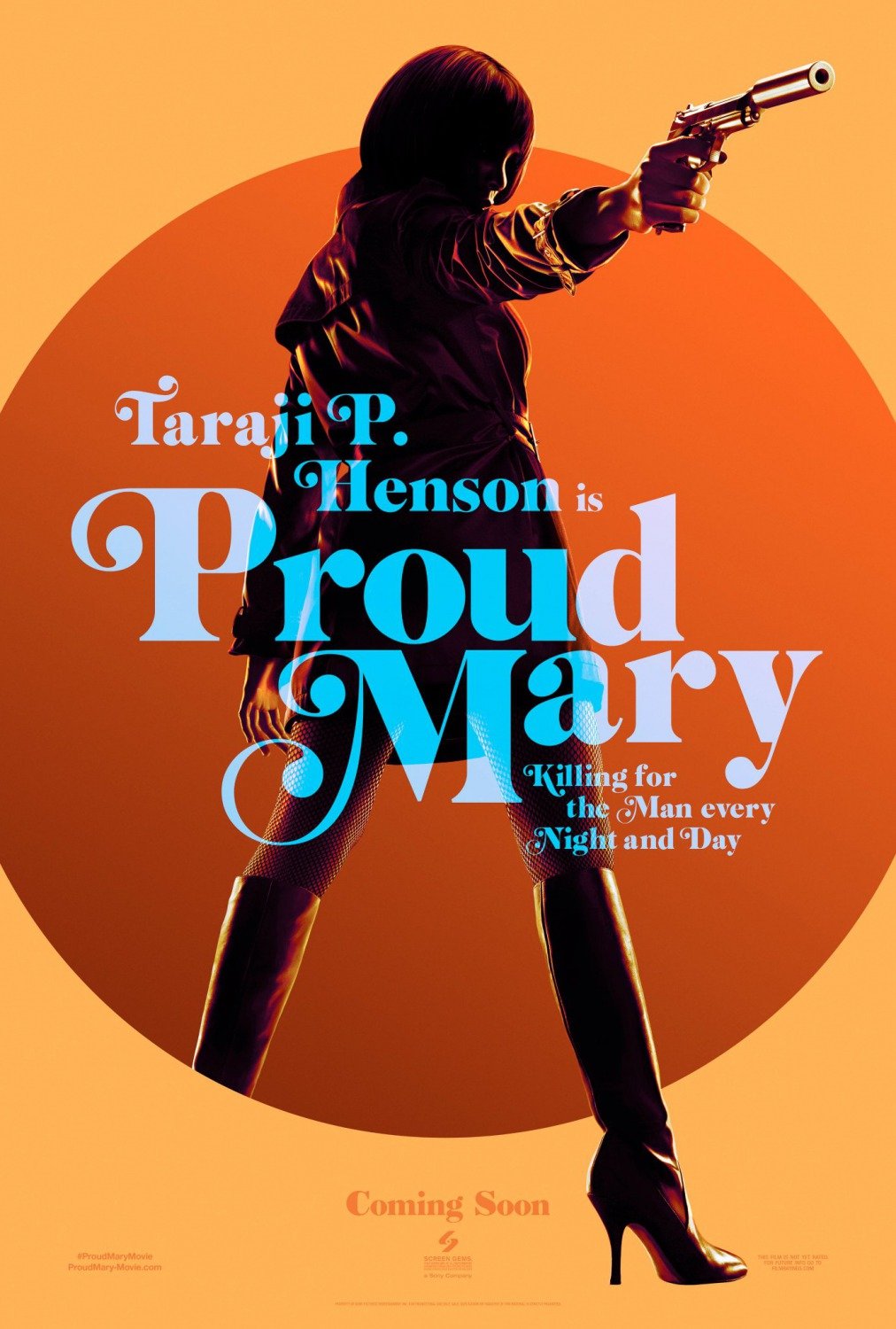 Poster Phim Sát Thủ Mary (Proud Mary)