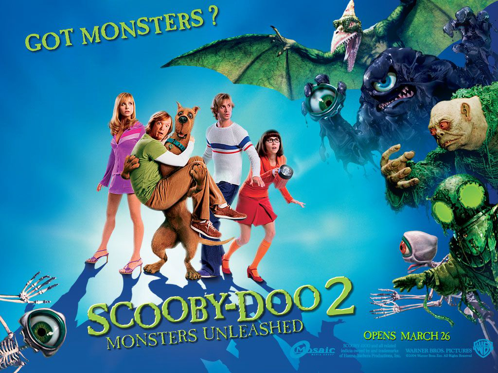 Poster Phim Scooby-Doo 2: Quái Vật Hiện Hình (Scooby-Doo 2: Monsters Unleashed)