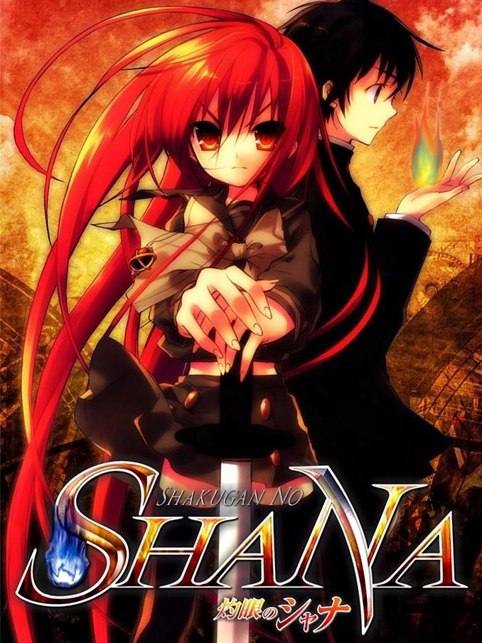 Poster Phim Shakugan của Shana (Burning Eyes Shana, Flaming Eyes Shana, Shana of the Burning Eyes)