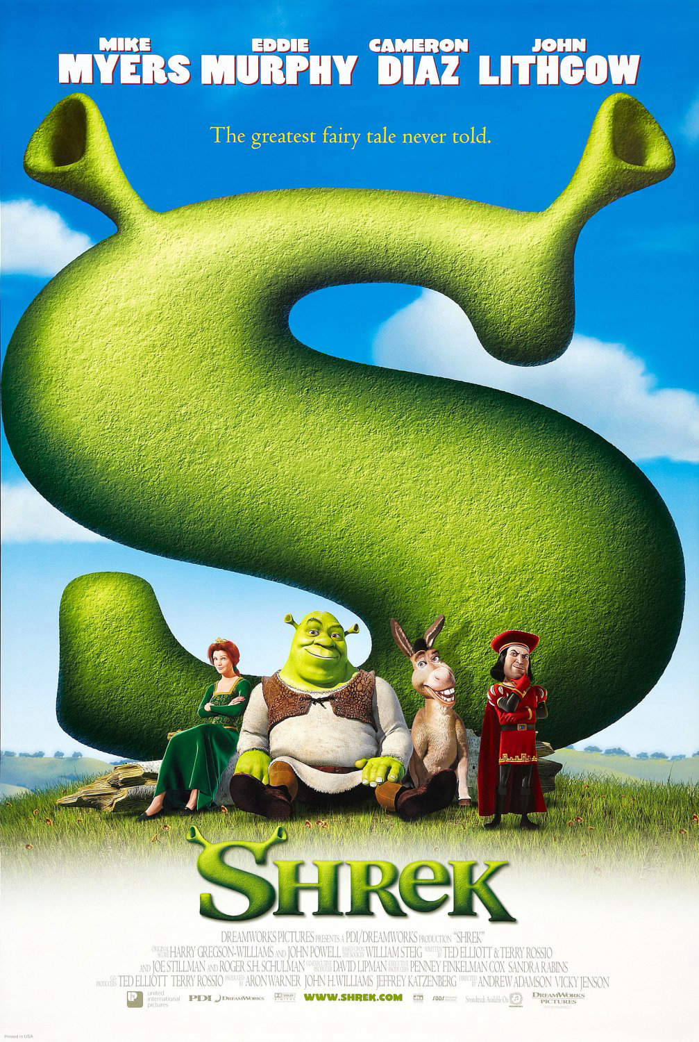 Poster Phim Shrek (Shrek)