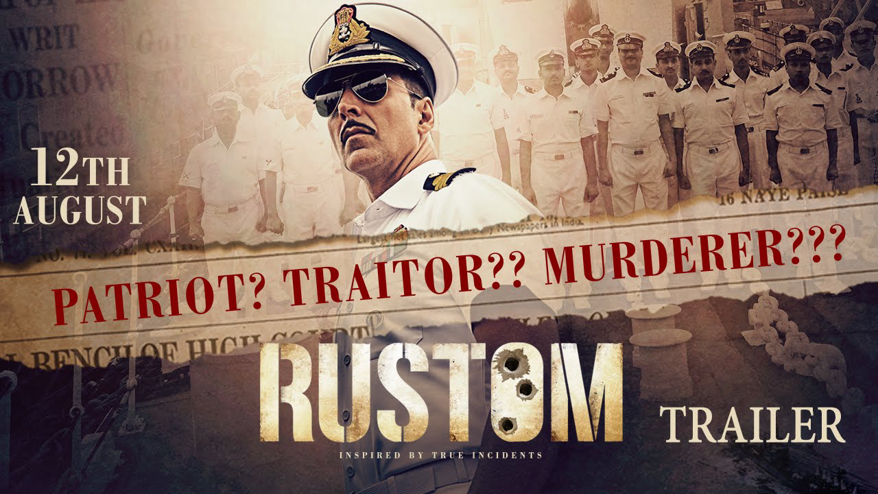 Poster Phim Sĩ Quan Rustom (Rustom)