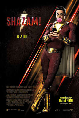 Poster Phim Siêu Anh Hùng Shazam (Shazam!)