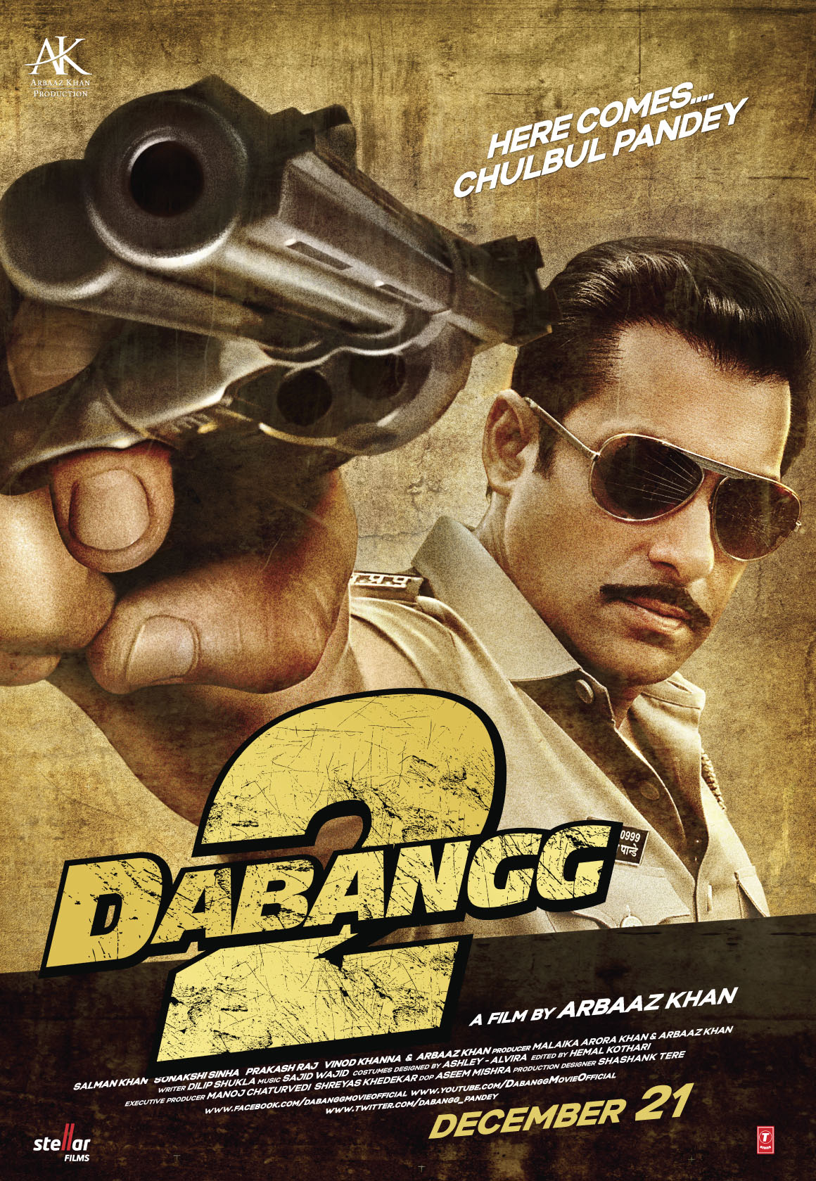 Poster Phim Siêu Cảnh Sát 2 (Dabangg 2)