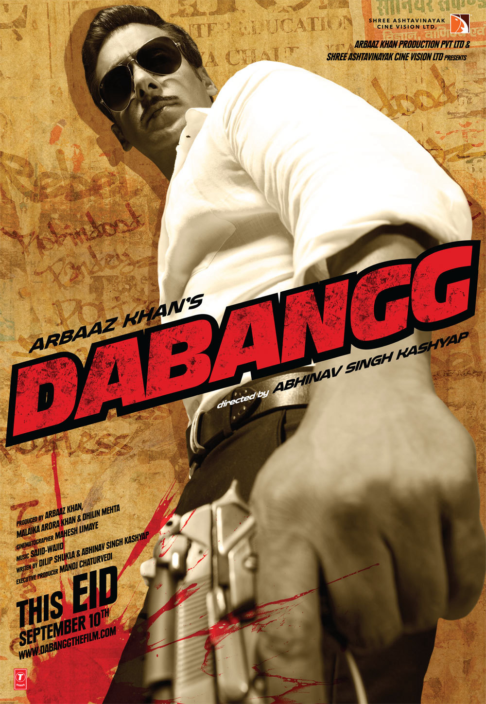 Poster Phim Siêu Cảnh Sát (Dabangg)