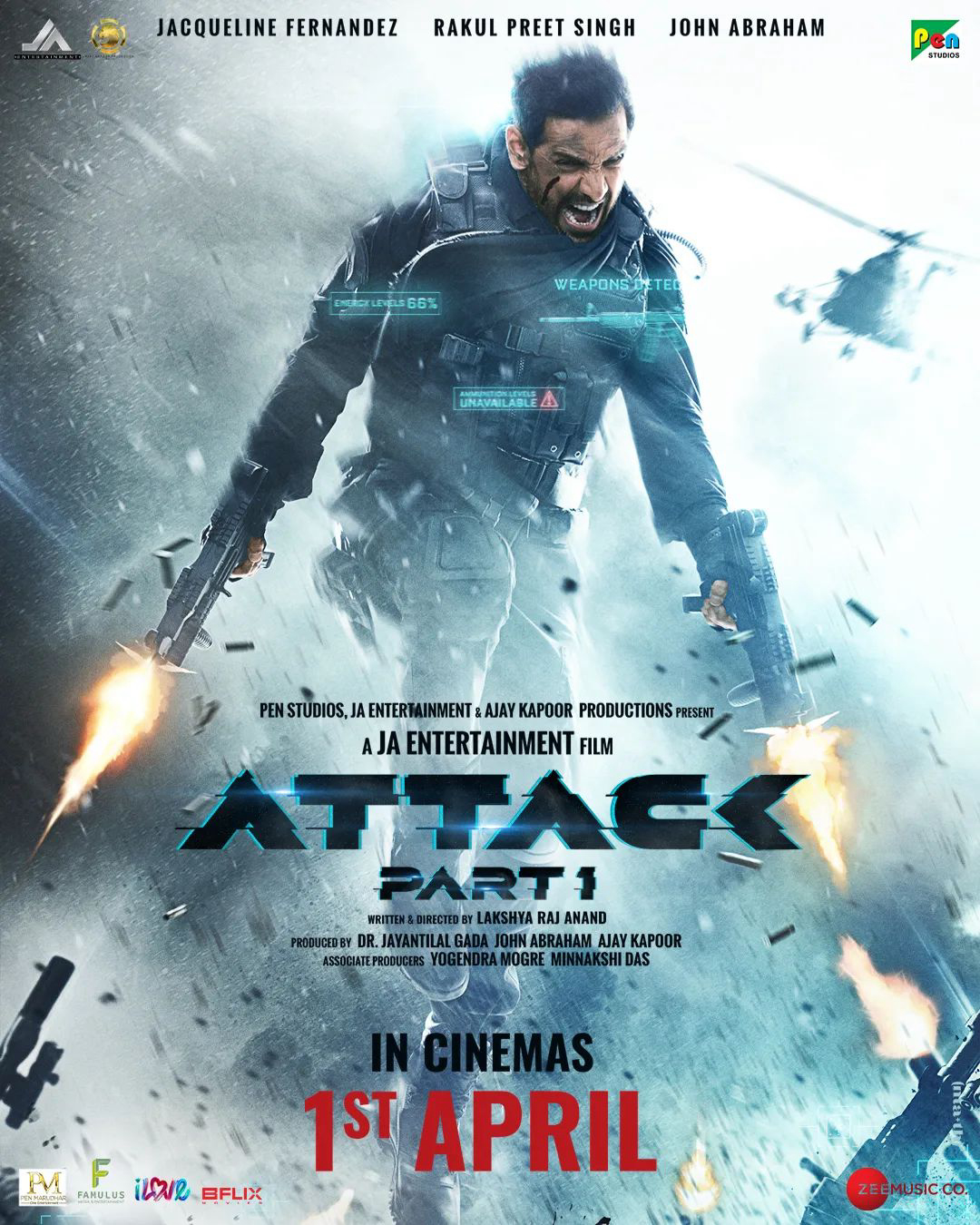 Poster Phim Siêu Chiến Binh (Phần 1) (Attack Part 1)
