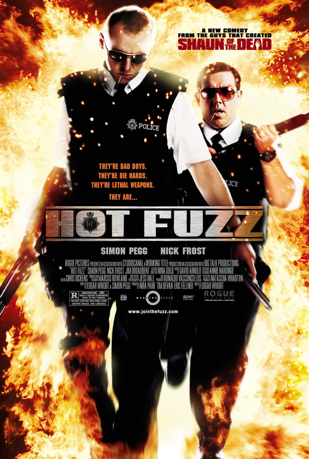 Poster Phim Siêu Cớm (Hot Fuzz)