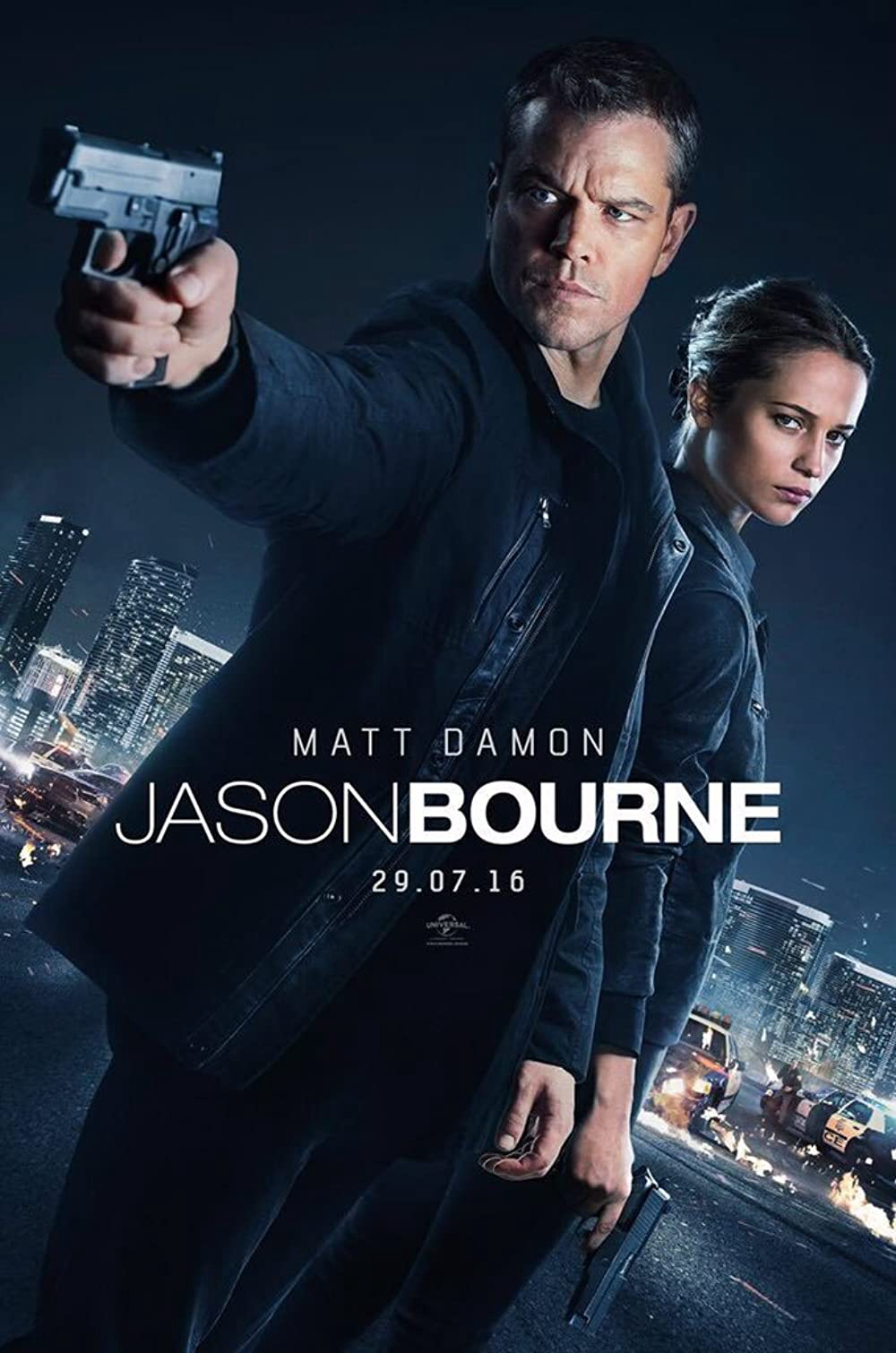 Poster Phim Siêu điệp viên Jason Bourne (Jason Bourne)