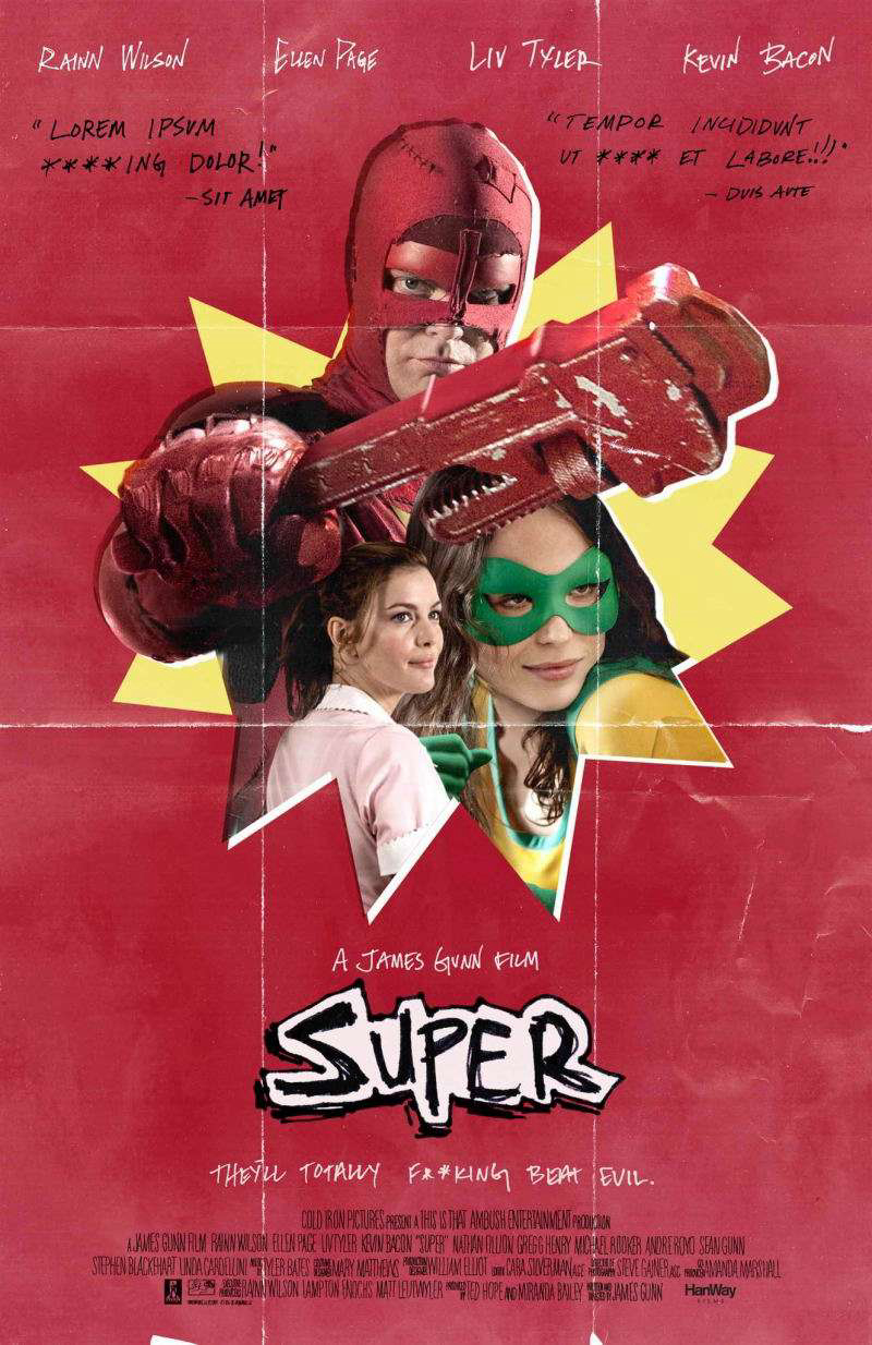 Poster Phim Siêu Nhân Cùi Bắp (Super)