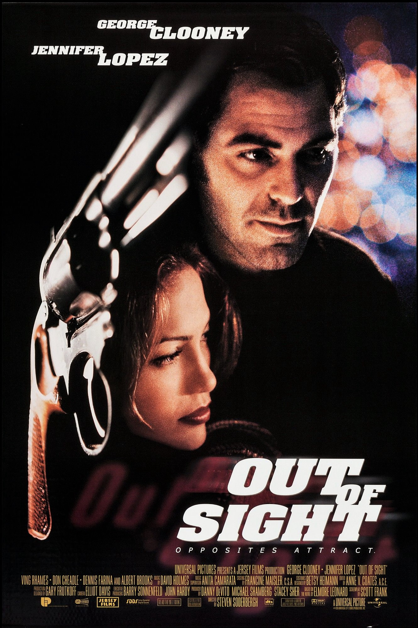 Poster Phim Siêu Trộm Khét Tiếng (Out of Sight)