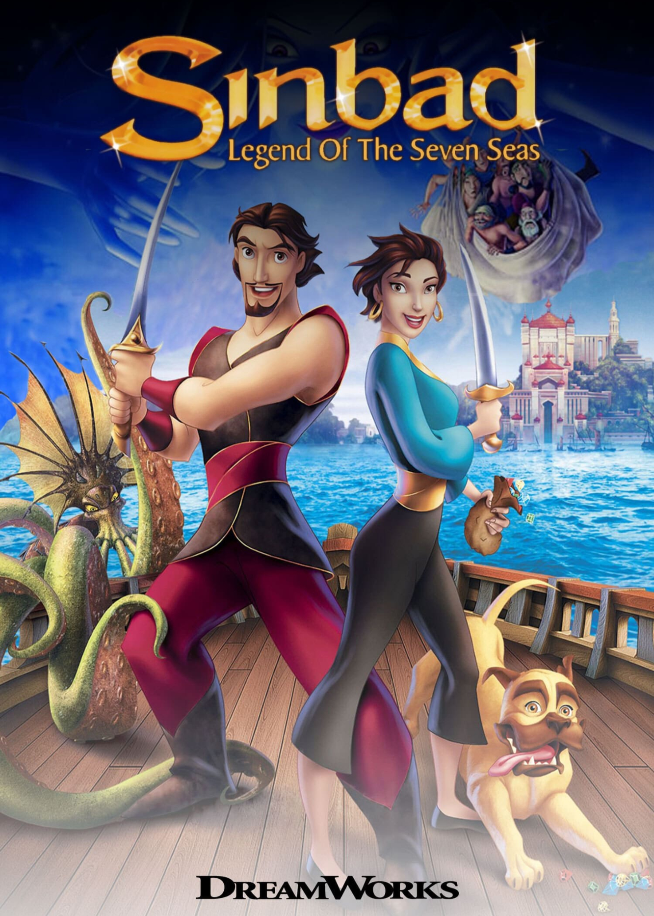 Poster Phim Sinbad: Huyền Thoại 7 Đại Dương (Sinbad: Legend of the Seven Seas)