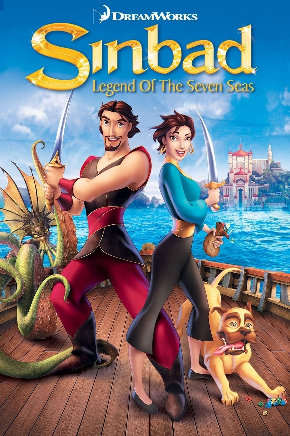 Poster Phim Sinbad: Huyền Thoại Bảy Đại Dương (Sinbad: Legend of the Seven Seas)