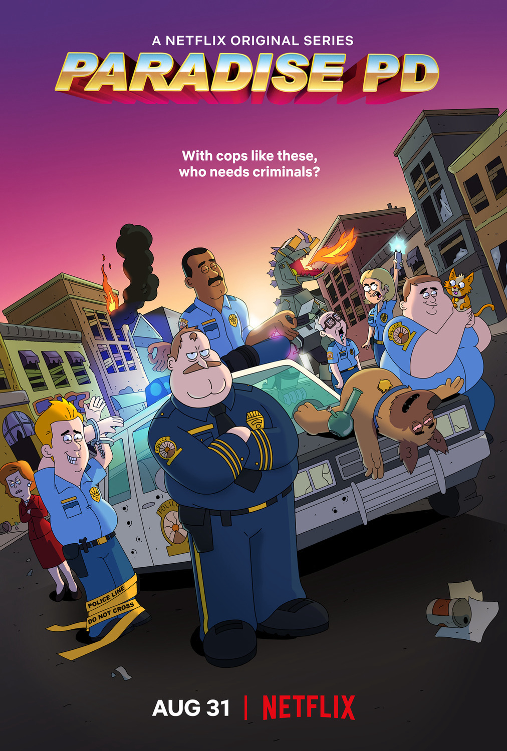 Poster Phim Sở cảnh sát Paradise (Phần 1) (Paradise PD (Season 1))