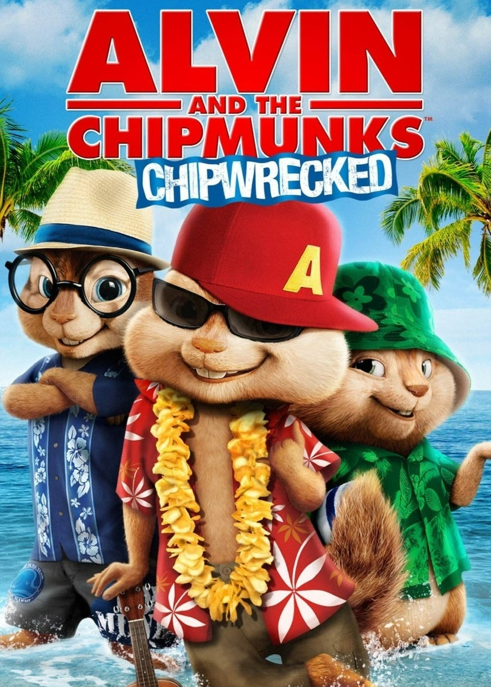 Poster Phim Sóc Siêu Quậy 3: Trên Đảo Hoang (Alvin and the Chipmunks: Chipwrecked)
