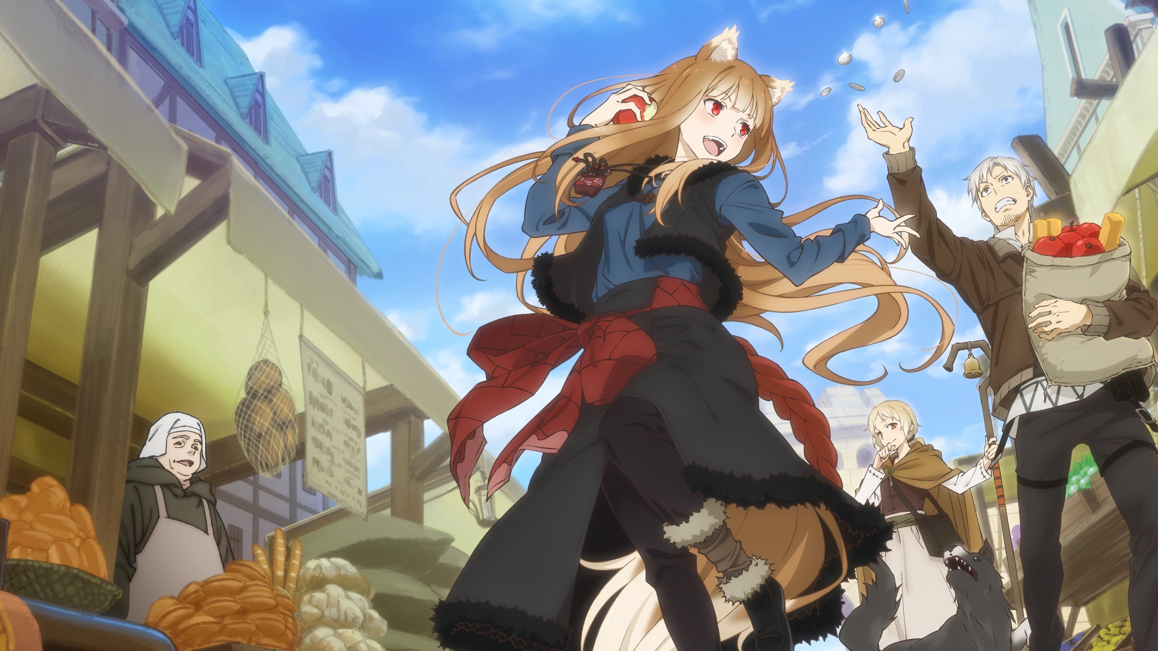 Xem Phim Sói và gia vị: Thương nhân gặp sói thông thái (Spice and Wolf: MERCHANT MEETS THE WISE WOLF)