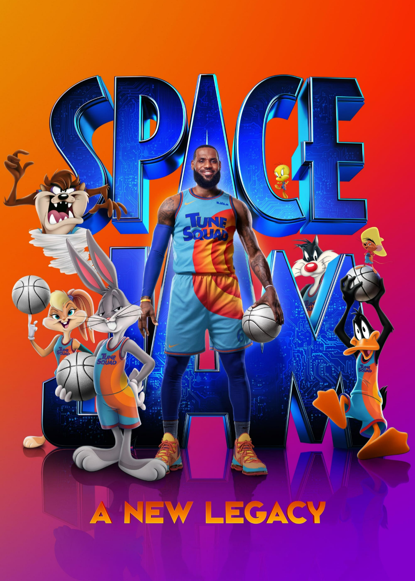 Poster Phim Space Jam: Kỷ Nguyên Mới (Space Jam: A New Legacy )