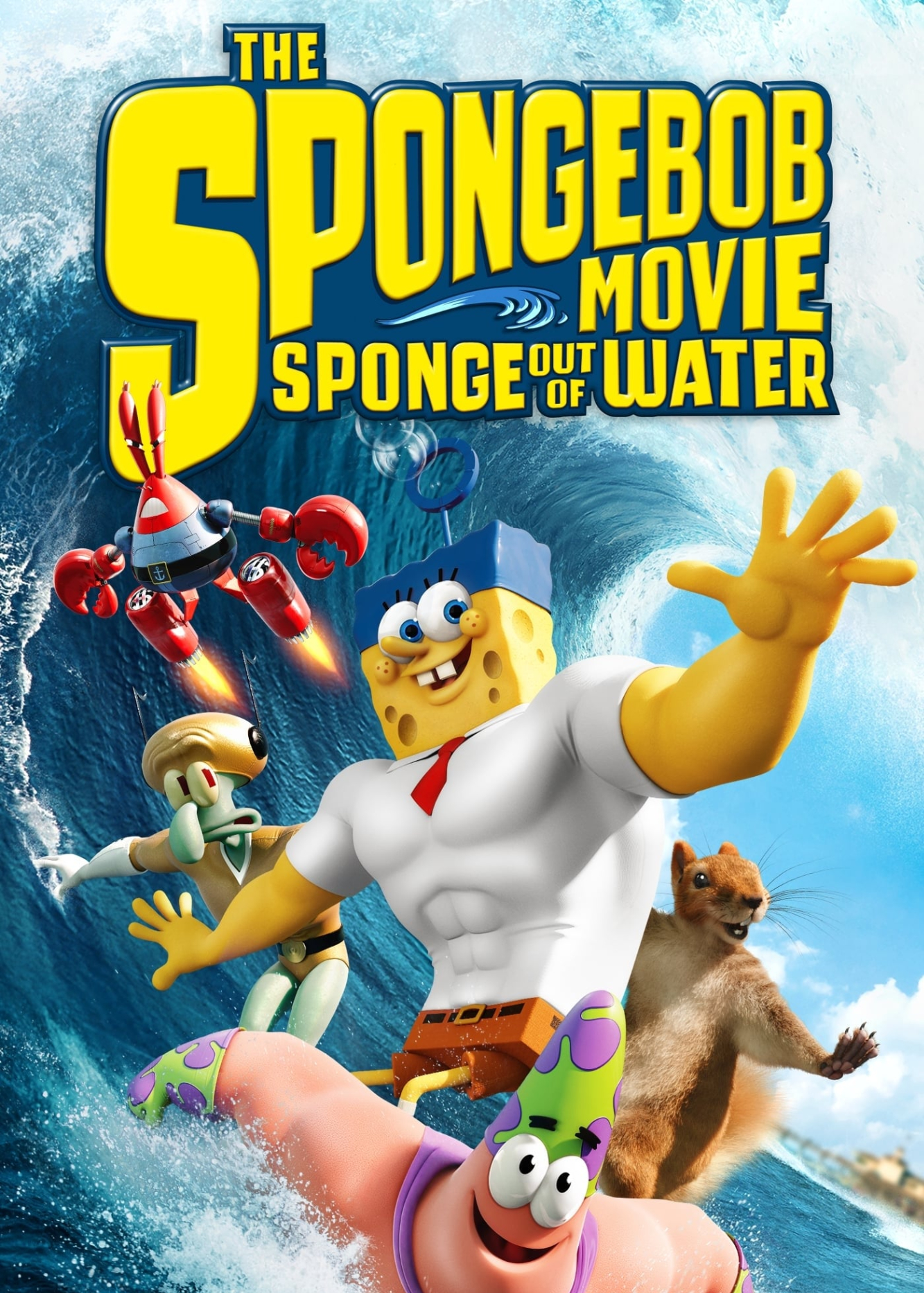 Poster Phim SpongeBob: Anh Hùng Lên Cạn (The SpongeBob Movie: Sponge Out of Water)