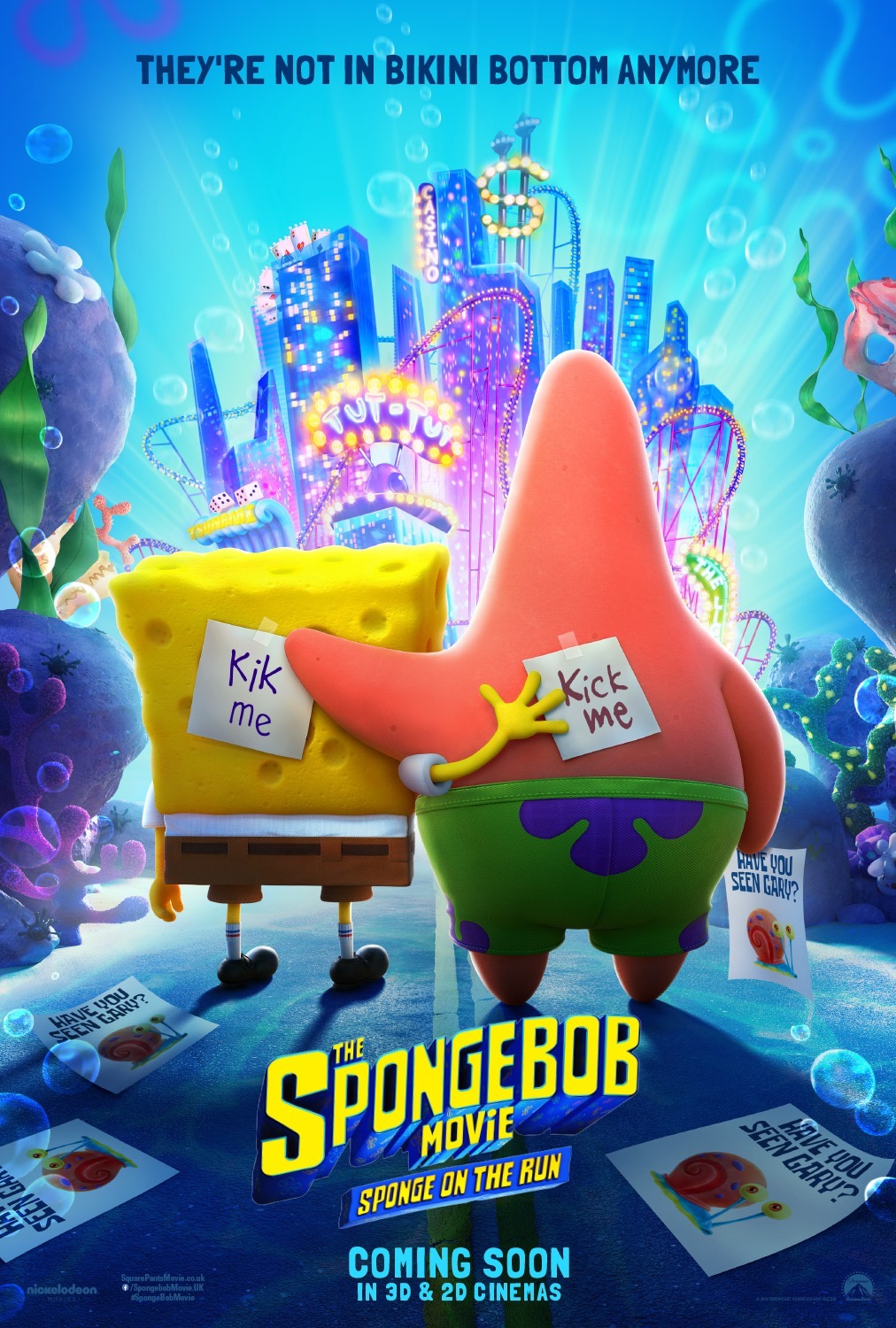 Poster Phim SpongeBob: Bọt Biển Đào Tẩu (The SpongeBob Movie: Sponge on the Run)
