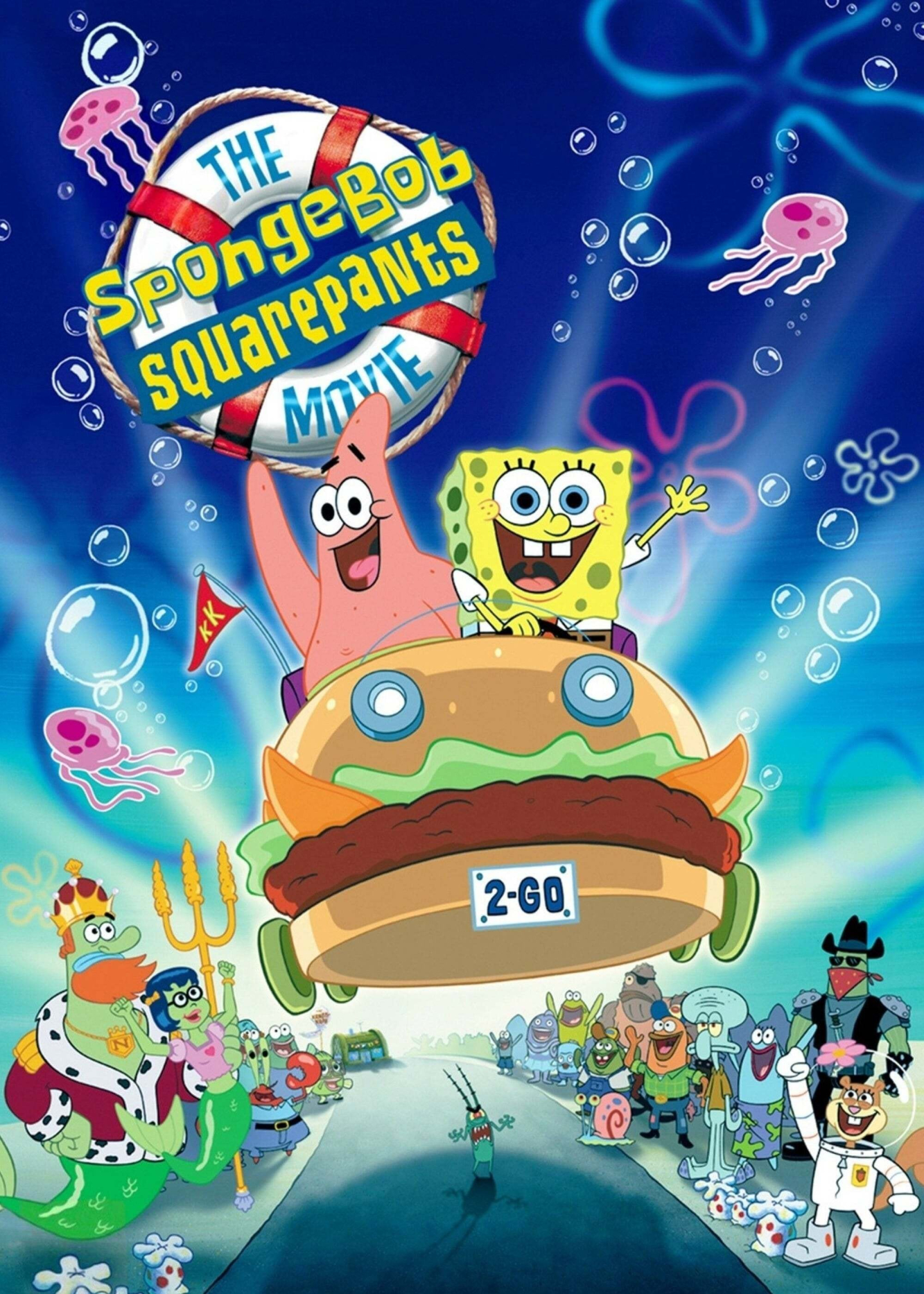 Poster Phim SpongeBob: Bọt Biển Quần Vuông (The SpongeBob SquarePants Movie)