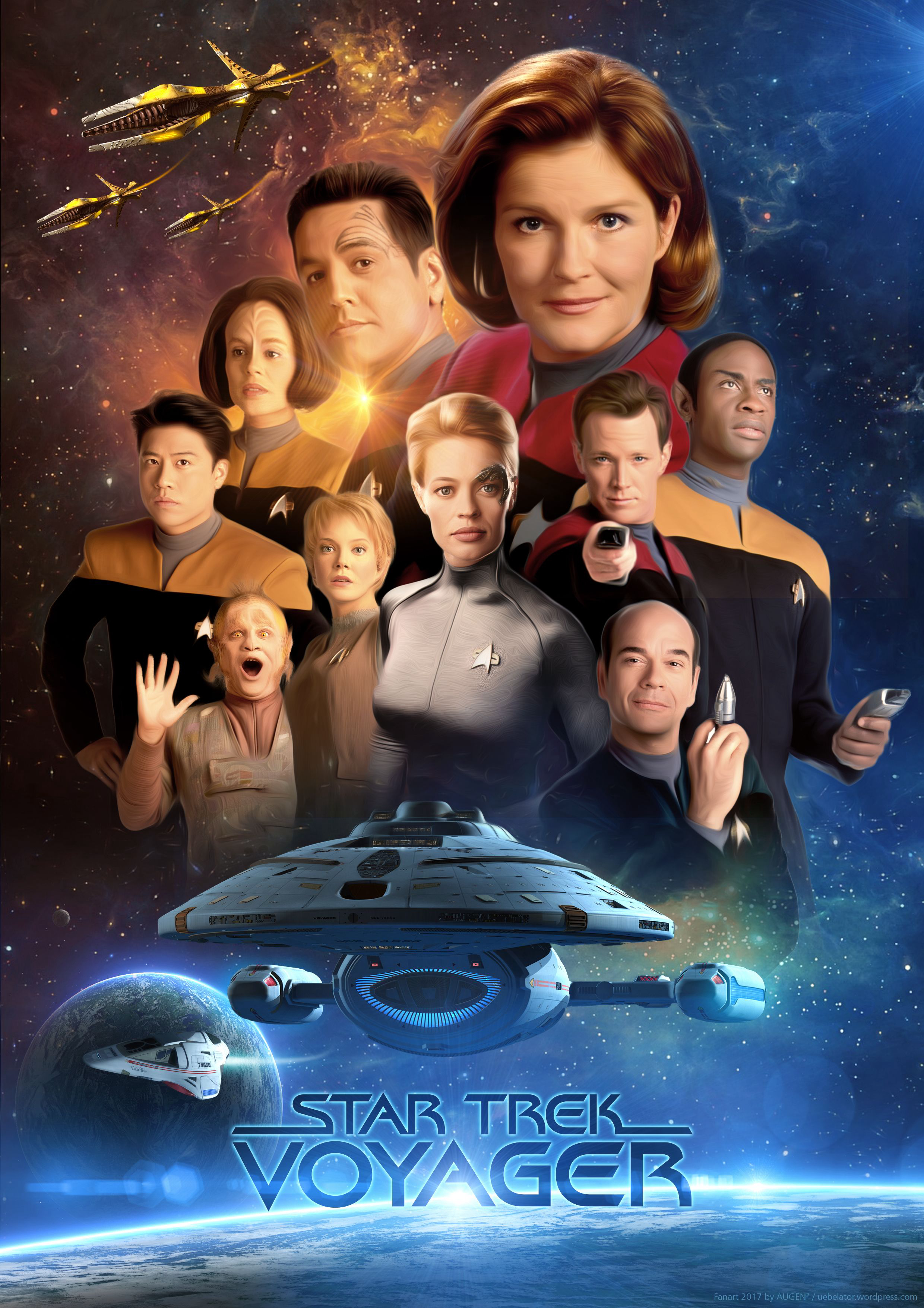 Poster Phim Star Trek: Voyager (Phần 1) (Star Trek: Voyager (Season 1))