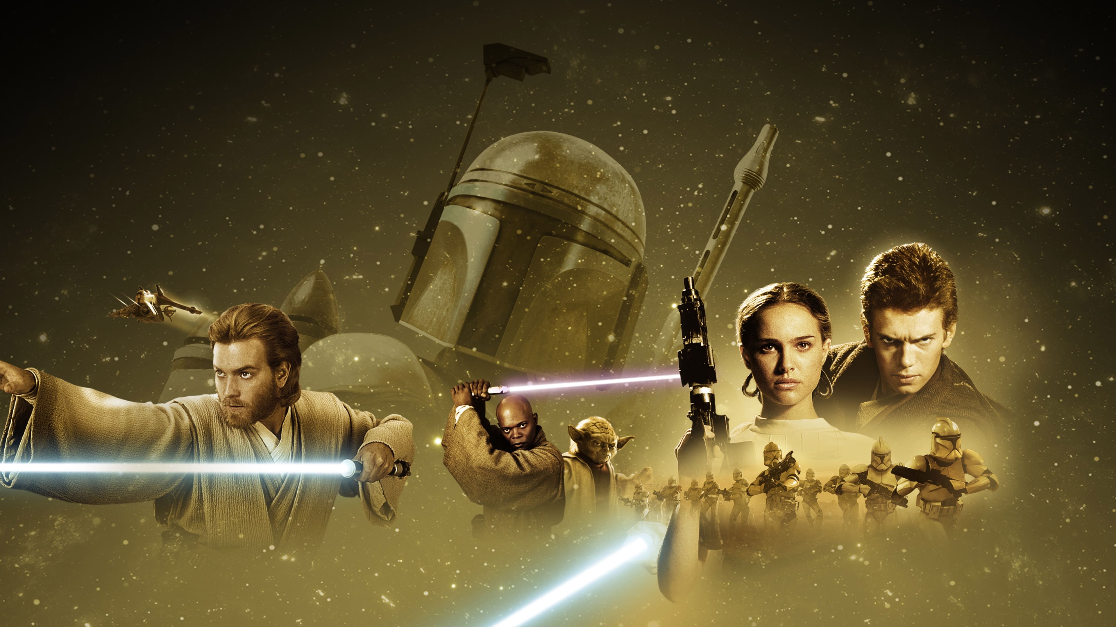 Poster Phim Star Wars: Phần 2 - Cuộc Tấn Công Của Người Vô Tính (Star Wars: Episode II - Attack of the Clones)