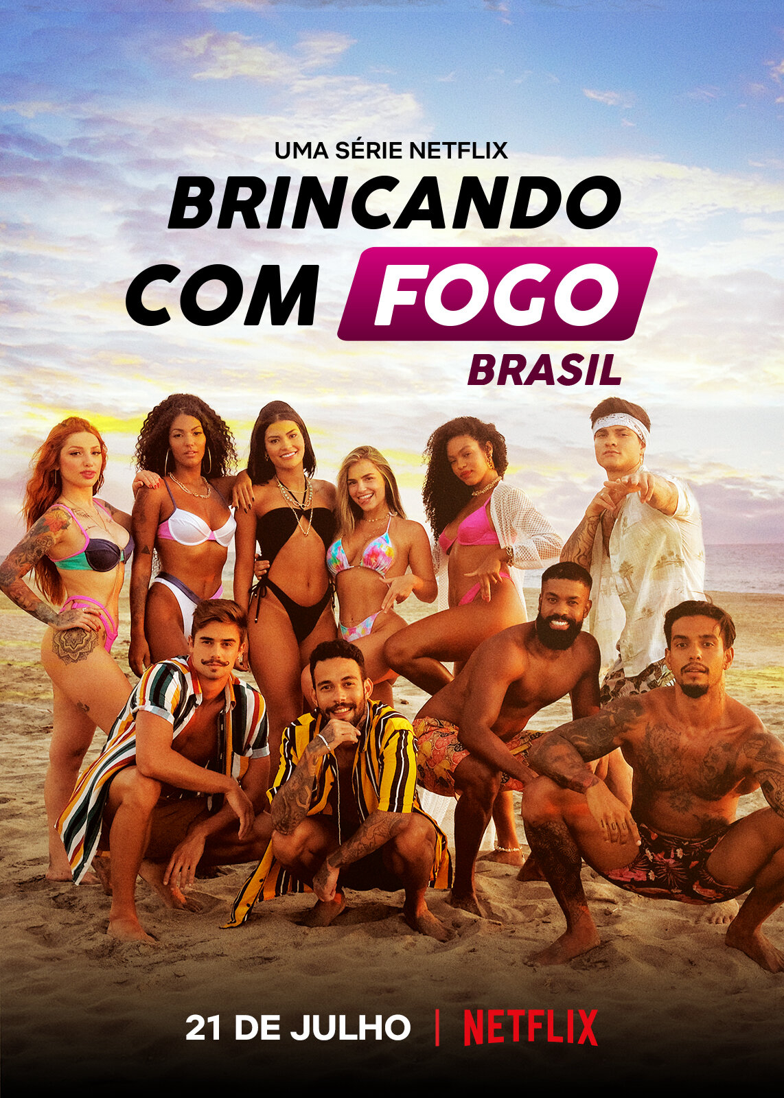 Poster Phim Sự cám dỗ nóng bỏng: Brazil (Too Hot to Handle: Brazil)