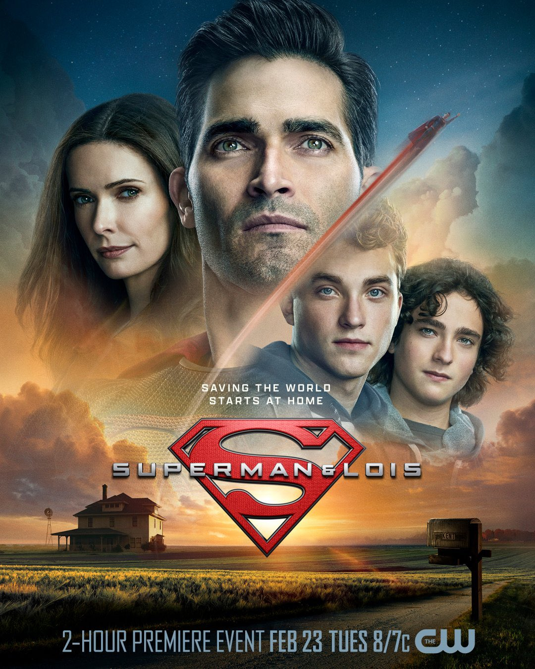 Poster Phim Superman và Lois (Phần 1) (Superman and Lois (Season 1))