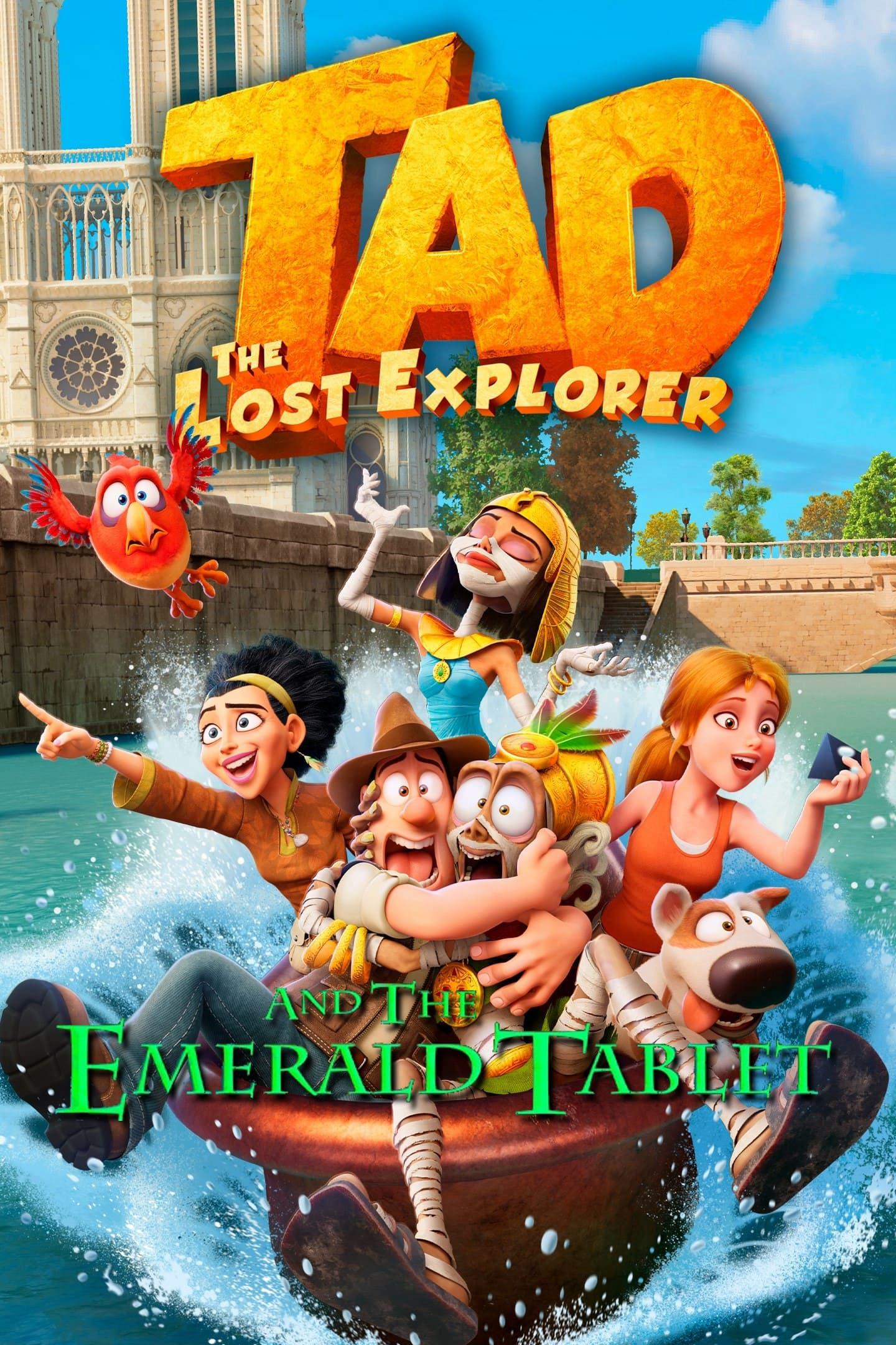 Poster Phim Tad Truy Tìm Kho Báu 3: Lời Nguyền Xác Ướp (Tad the Lost Explorer and the Emerald Tablet)