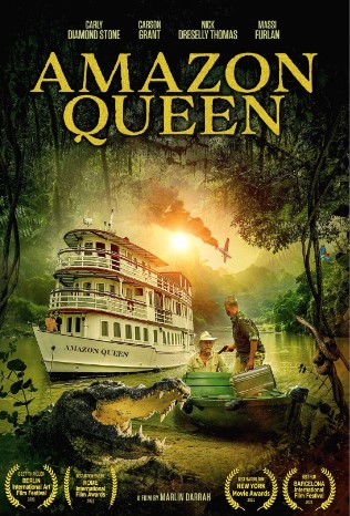 Poster Phim Tàu Thám Hiểm Queen (Amazon Queen)