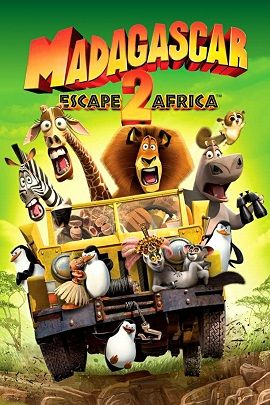 Poster Phim Tẩu Thoát Đến Châu Phi (Madagascar Escape 2 Africa)