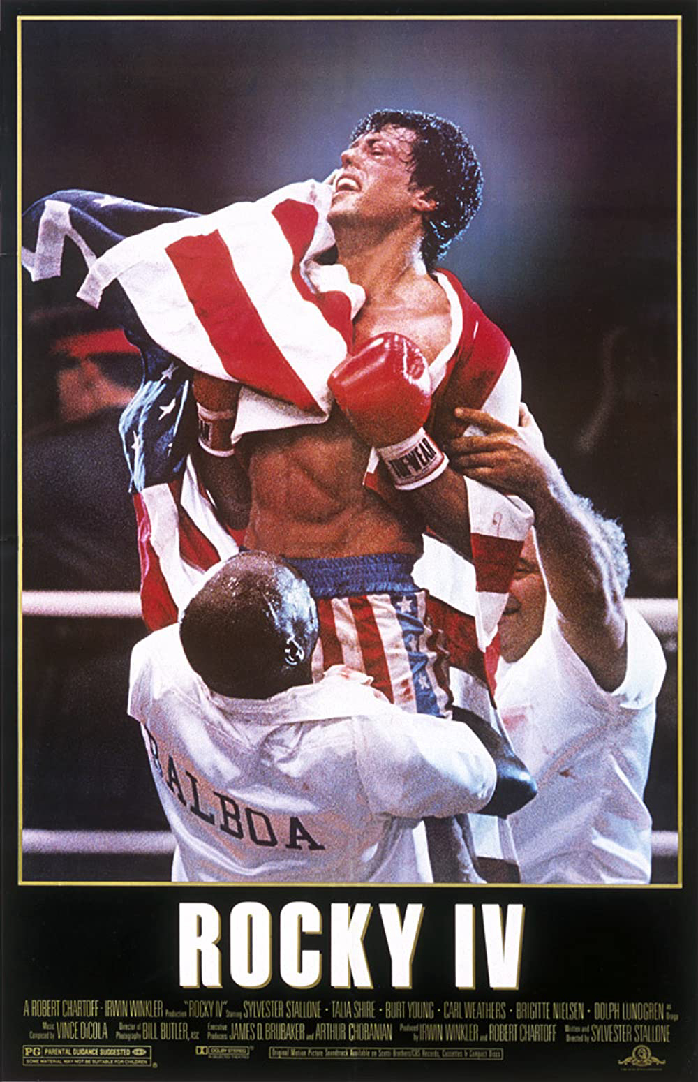 Poster Phim Tay Đấm Huyền Thoại 4 (Rocky IV)