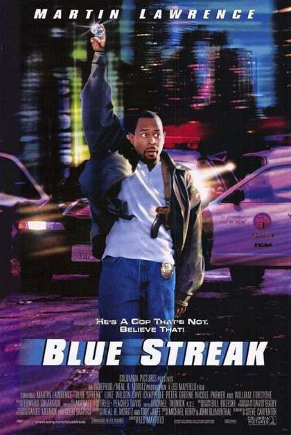 Poster Phim Tên cớm trộm kim cương (Blue Streak)