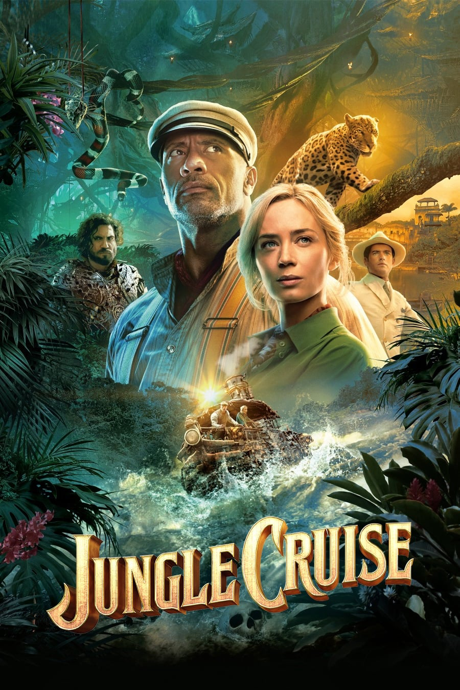 Poster Phim Thám Hiểm Rừng Xanh (Jungle Cruise)