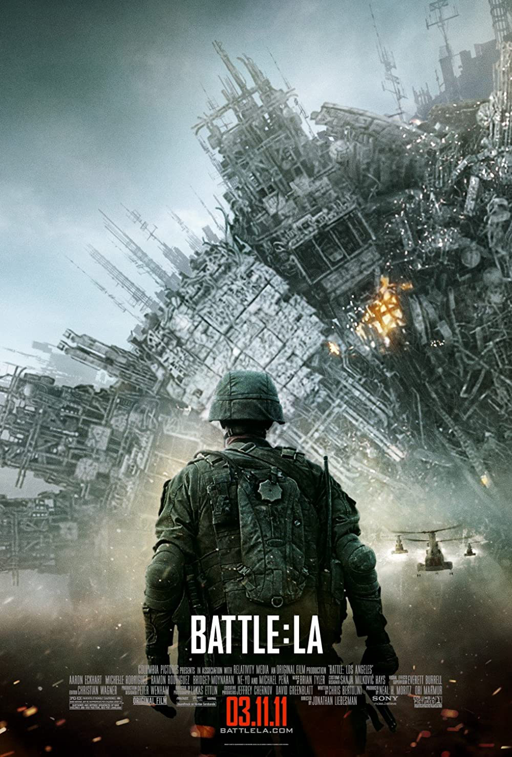 Poster Phim Thảm họa Los Angeles (Battle: Los Angeles)