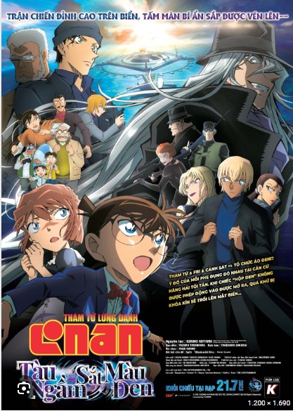 Xem Phim Thám Tử Lừng Danh Conan 26: Tàu Ngầm Sắt Màu Đen (Detective Conan: Black Iron Submarine)