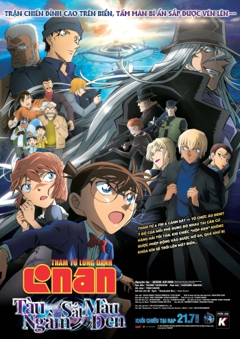 Xem Phim Thám Tử Lừng Danh Conan 26: Tàu Ngầm Sắt Màu Đen (Detective Conan Movie 26: Black Iron Submarine)