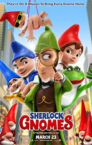 Poster Phim Thám Tử Siêu Quậy (Sherlock Gnomes)