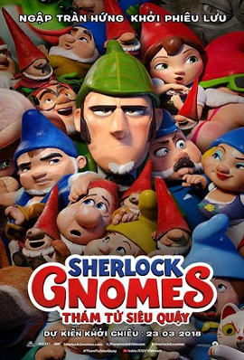 Xem Phim Thám Tử Siêu Quậy (Sherlock Gnomes)