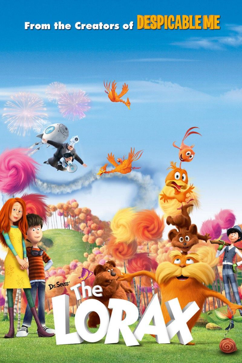 Poster Phim Thần Lorax (Dr. Seuss The Lorax)